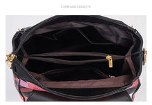 Load image into Gallery viewer, Large Capacity Women Bag Fashion Shoulder Bags for Women 2020 Wallet Ladies Leather Tote Luxury Brand 4 Psc/set Women&#39;s Handbags