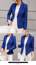 Load image into Gallery viewer, Elegant Business Lady Jacket New 2020 Women Full Sleeve Work Blazer Female Casual Coat Six Color Available