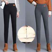 Load image into Gallery viewer, NORMOV Women&#39;s Winter Warm Leggings Super-thick High Stretch Lamb Cashmere Leggins High Waist Skinny Trousers