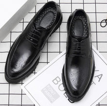 Load image into Gallery viewer, Italian Shoes Men Formal Shoes Men Oxford Shoes For Men Zapatos Piel Hombre Mannen Schoenen Sepatu Kulit Pria Erkek Ayakabı