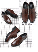 Load image into Gallery viewer, Italian Shoes Men Formal Shoes Men Oxford Shoes For Men Zapatos Piel Hombre Mannen Schoenen Sepatu Kulit Pria Erkek Ayakabı