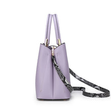 Load image into Gallery viewer, Women&#39;s bag high quality stitching 2 piece set ladies large capacity OL handbag luxury designer ladies shoulder messenger bag