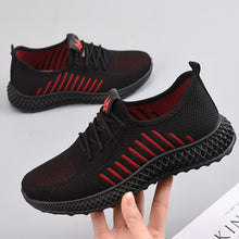 Load image into Gallery viewer, Fashion Women Lightweight Sneakers Running Shoes Outdoor Sports Shoes Breathable Mesh Comfort Running Shoes Air Cushion Lace Up