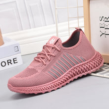 Load image into Gallery viewer, Fashion Women Lightweight Sneakers Running Shoes Outdoor Sports Shoes Breathable Mesh Comfort Running Shoes Air Cushion Lace Up