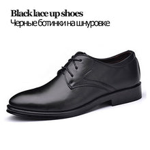 Load image into Gallery viewer, 2020 new men dress shoes high quality leather formal shoes men big size 38-48 oxford shoes for men fashion office shoes men