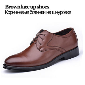 2020 new men dress shoes high quality leather formal shoes men big size 38-48 oxford shoes for men fashion office shoes men