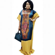 Load image into Gallery viewer, Summer Long Maxi Dress Robe African Dresses For Women Dashiki Plus Size Dress Ladies Traditional African Clothing Fairy Dreess