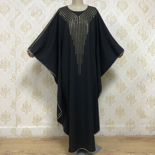 Length 142cm African Dresses For Women Africa Clothing Muslim Long Dress High Quality Length Fashion African Dress For Lady