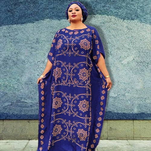 Length 140 Cm Plus Size African Clothes Women Summer Maxi Dress Dashiki Vintage Diamond Boubou Robe Africain Femme Vestidos 2020