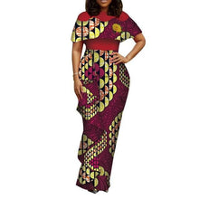 Load image into Gallery viewer, plus size women clothing Dashiki african dresses for women o-neck in african clothing party dress 4xl long dress daskini WY3688