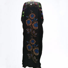 Load image into Gallery viewer, New Dashiki Black African Long Dresses Diamond Bazin Maxi Dress For Women African Traditional Custom Clothes And Headscarf