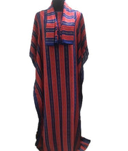 Load image into Gallery viewer, Dashiki African Printed Summer loose Silk Kaftan maxi dress Free Size Boho Beach Caftan dress African dresses for women