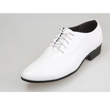 Load image into Gallery viewer, mens white dress shoes man wedding shoes men 2020 shoes leather formal suit shoes zapatos oxford hombre chaussure homme mari 538