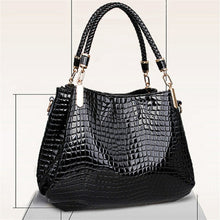 Load image into Gallery viewer, Women&#39;s Bag Luxury Crocodile Pattern Shoulder Bag Brand Designer Large Capacity Shoulder Messenger Bag 2pcs Set