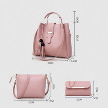 Load image into Gallery viewer, 2020 New Fashion Women&#39;s Handbags 2 Pcs/set Composite Bags Lady Shoulder Bags Female Totes Large Capacity Women&#39;s Crossbody Bags