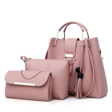 Load image into Gallery viewer, 2020 New Fashion Women&#39;s Handbags 2 Pcs/set Composite Bags Lady Shoulder Bags Female Totes Large Capacity Women&#39;s Crossbody Bags
