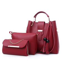 Load image into Gallery viewer, 2020 New Fashion Women&#39;s Handbags 2 Pcs/set Composite Bags Lady Shoulder Bags Female Totes Large Capacity Women&#39;s Crossbody Bags