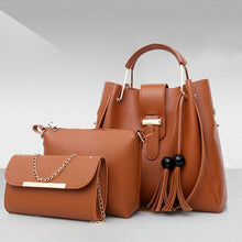 Load image into Gallery viewer, 2020 New Fashion Women&#39;s Handbags 2 Pcs/set Composite Bags Lady Shoulder Bags Female Totes Large Capacity Women&#39;s Crossbody Bags