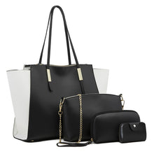 Load image into Gallery viewer, Famous Brand Women Composite Bag Top-Handle Bags Fashion Lady Shoulder Bag Handbag Set PU Leather Bag Women&#39;s Handbags 4pcs/set