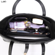 Load image into Gallery viewer, LUCDO Fashion Crocodile Composite Bag 3 PCS Women&#39;s Designer Handbags Sets Pu Leather Crossbody Bags For Women 2020 Sac A Main
