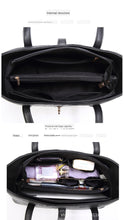 Load image into Gallery viewer, LUCDO Fashion Crocodile Composite Bag 3 PCS Women&#39;s Designer Handbags Sets Pu Leather Crossbody Bags For Women 2020 Sac A Main