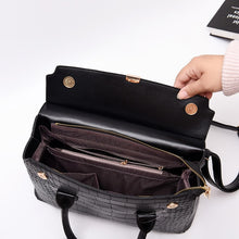 Load image into Gallery viewer, 2020 new women&#39;s bag luxury high quality classic crocodile pattern handbag large capacity  shoulder messenger bag handbag