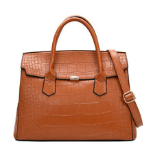 Load image into Gallery viewer, 2020 new women&#39;s bag luxury high quality classic crocodile pattern handbag large capacity  shoulder messenger bag handbag