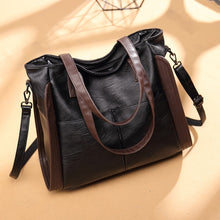 Load image into Gallery viewer, Large capacity leather sheepskin soft leather bag women&#39;s 2020 new fashion handbag one shoulder bag women&#39;s messenger bag 2020