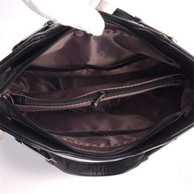Load image into Gallery viewer, Fashion solid color women&#39;s bags PU leather tote Large capacity shoulder bags sac a main luxury handbags women bags designer New