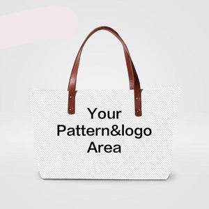 Dispalang Brand Women Shoulder Bag High Quality Women's Handbags Black White Striped Top-Handle Bags Ladies Large Handbag