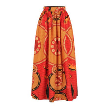 Load image into Gallery viewer, 2020 News Ankara Style African Clothes Dashiki Print Top Skirts Fashion Feather Party African Dresses for Women Robe Africaine