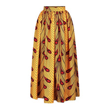 Load image into Gallery viewer, 2020 News Ankara Style African Clothes Dashiki Print Top Skirts Fashion Feather Party African Dresses for Women Robe Africaine