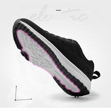 Load image into Gallery viewer, Women Casual Shoes Fashion Breathable Walking Mesh Lace Up Flat Shoes Sneakers Women 2020 Tenis Feminino White Vulcanized Shoes