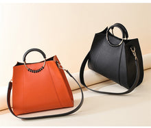Load image into Gallery viewer, NEW Casual Simple Women&#39;s Handbags High Quality Leather Tote Bag Big Size Shoulder Bag Female Large Capacity Ladies Shopping Bag