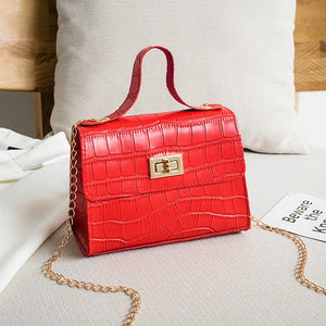2020 Summer Women Shoulder Bag Chain Messager Crossbody Bag Tide Mini Small Package PU Leather Sweet Lady Mobile Phone Bag