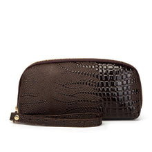 Load image into Gallery viewer, Ceossman New 3PCS Women&#39;s Bag Set Fashion Mirror Crocodile Pattern Handbag Solid Color Messenger Bag Shoulder Bag Wallet Bag