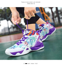 Load image into Gallery viewer, Summer New TPU tide shoes running shoes lace outdoor leisure sports shoes basketball shoes Casual Shoes Trainers Tenis Masculino