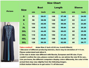 Plus Size S-5XL Muslim Abaya Dresses Fake Two Pieces Women Hijab Dress Stand Collar Applique Print Floral robe Islamic Clothing