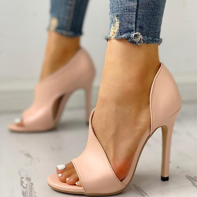 2020 NEW High Heels Sandals Summer Sexy Ankle Strap Open Toe Gladiator Party Dress Women Shoes Zapatos De Mujer