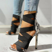 Load image into Gallery viewer, 2020 NEW High Heels Sandals Summer Sexy Ankle Strap Open Toe Gladiator Party Dress Women Shoes Zapatos De Mujer