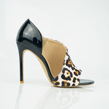 Load image into Gallery viewer, 2020 New Ladies Summer Leopard Sandals Fashion Solid Color Casual Open Toe Super High Heel Fish Head Pumps