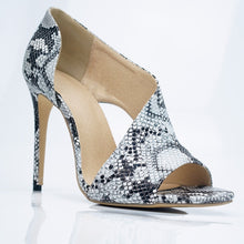 Load image into Gallery viewer, 2020 New Ladies Summer Leopard Sandals Fashion Solid Color Casual Open Toe Super High Heel Fish Head Pumps