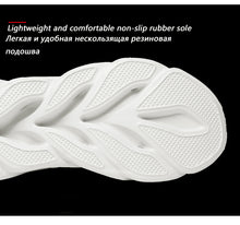 Load image into Gallery viewer, Sneakers Women Shoes 2020 Fashion Lover Plus Size 46 Light Casual Shoes White Basket Sneakers Breathable Walking Men Flats Black