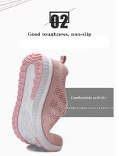 Load image into Gallery viewer, 2020 Women Shoes Flats Fashion Casual Ladies Walking Woman Lace-Up Mesh Breathable Female Sneakers Zapatillas Mujer Feminino
