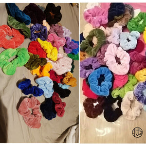 36 Pcs Hair Scrunchies Velvet Elastic Hair Bands Scrunchy Ties Ropes Scrunchie for Women or Girls Accessories