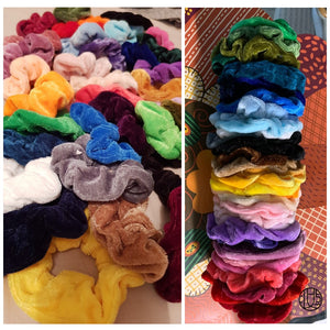 36 Pcs Hair Scrunchies Velvet Elastic Hair Bands Scrunchy Ties Ropes Scrunchie for Women or Girls Accessories