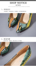 Load image into Gallery viewer, Big Size 34-42 Stiletto Heels Women Pumps Red Pointed Plaid Shoes Women Shallow High Thin Heels 2020 Party Wedding Shoes