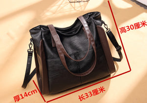 Large capacity leather sheepskin soft leather bag women's 2020 new fashion handbag one shoulder bag women's messenger bag 2020