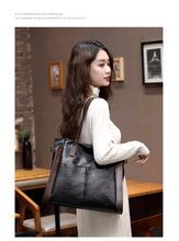 Load image into Gallery viewer, Large capacity leather sheepskin soft leather bag women&#39;s 2020 new fashion handbag one shoulder bag women&#39;s messenger bag 2020