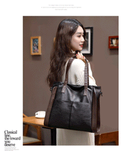 Load image into Gallery viewer, Large capacity leather sheepskin soft leather bag women&#39;s 2020 new fashion handbag one shoulder bag women&#39;s messenger bag 2020